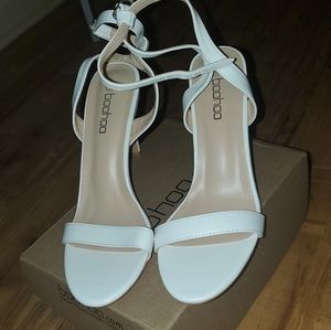 Low Style Heels WHITE